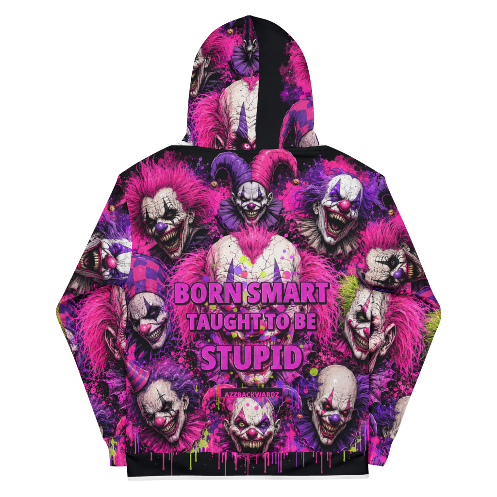 The "Born Smart" Clown Hoodie