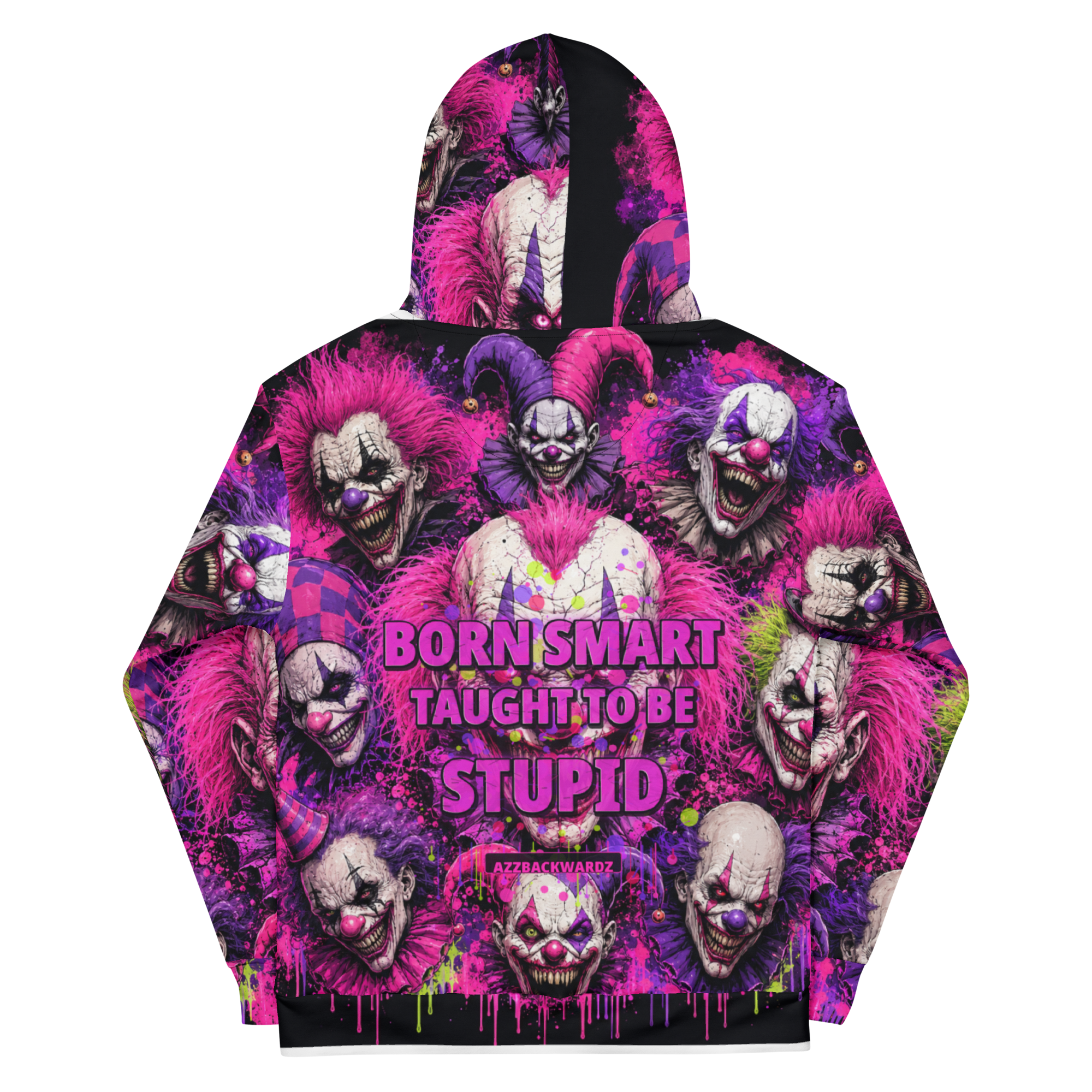 The "Born Smart" Clown Hoodie