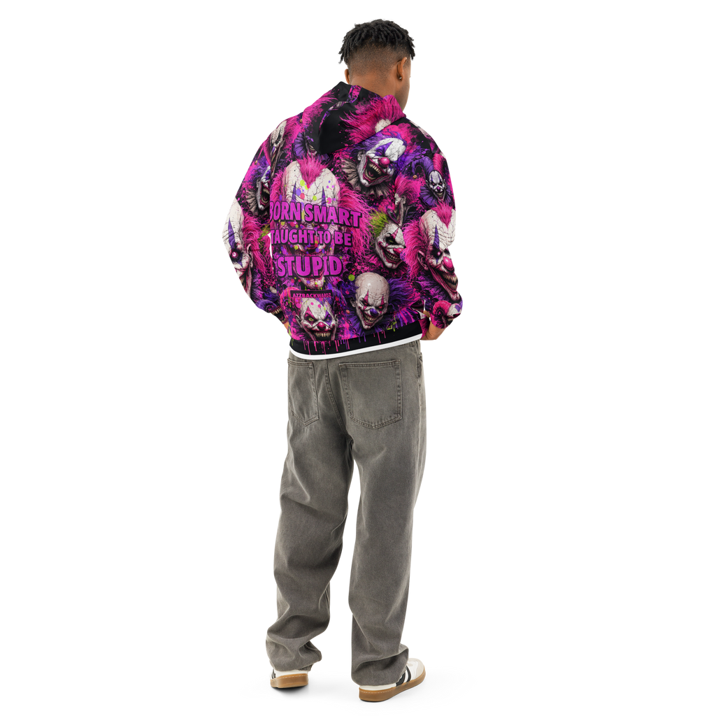 The "Born Smart" Clown Hoodie