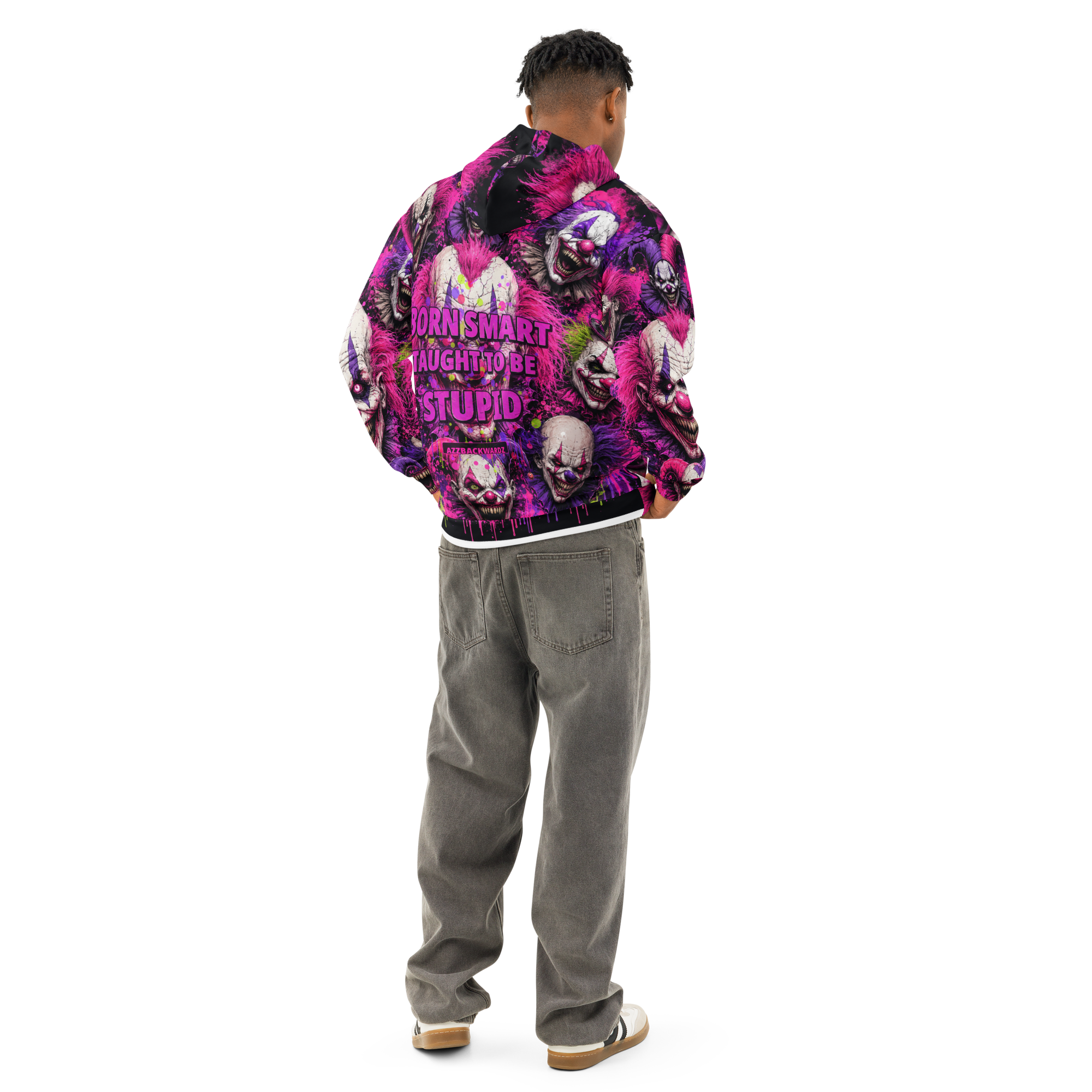 The "Born Smart" Clown Hoodie