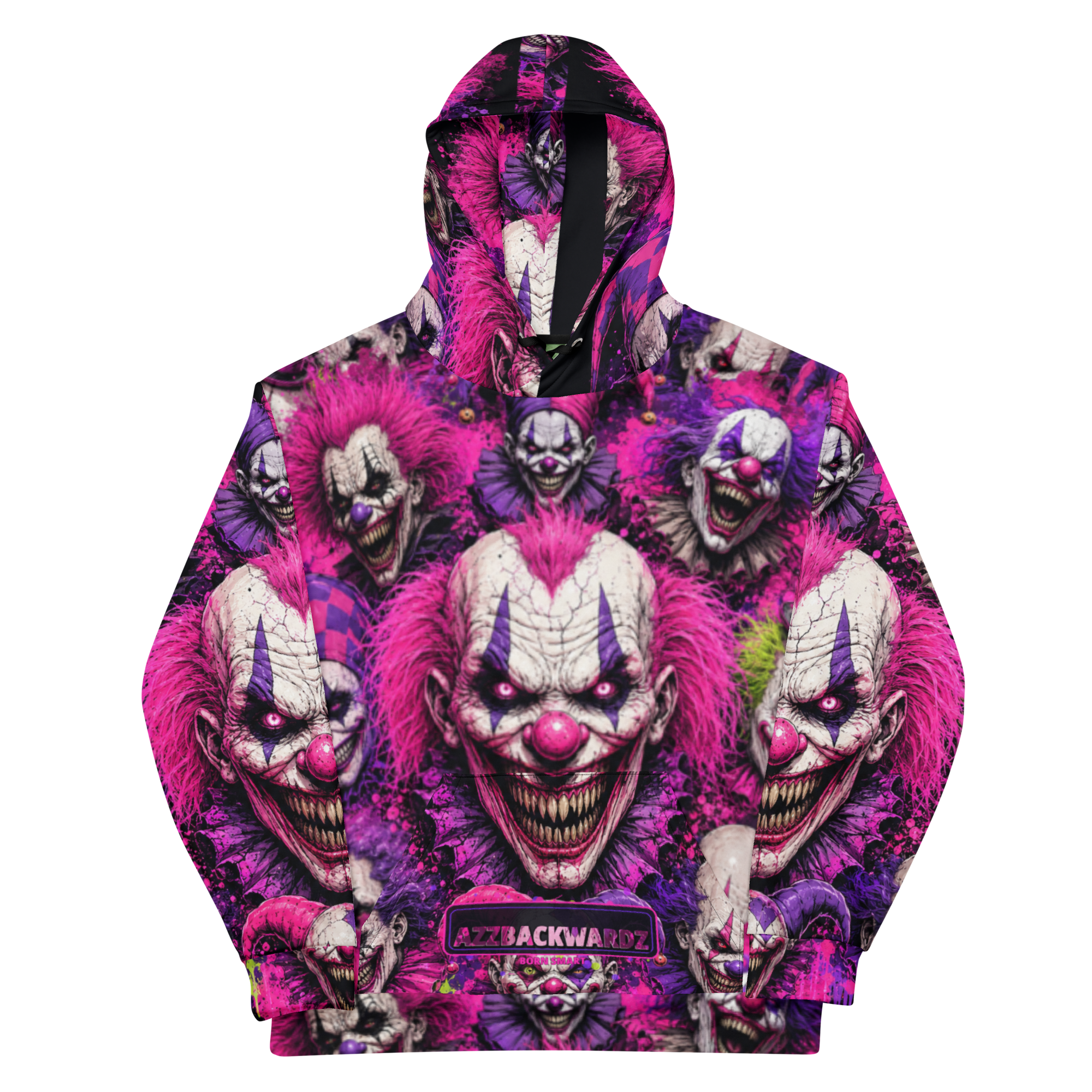 The "Born Smart" Clown Hoodie