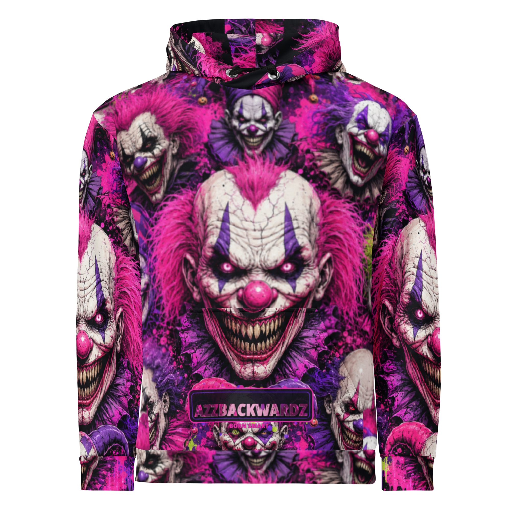The "Born Smart" Clown Hoodie