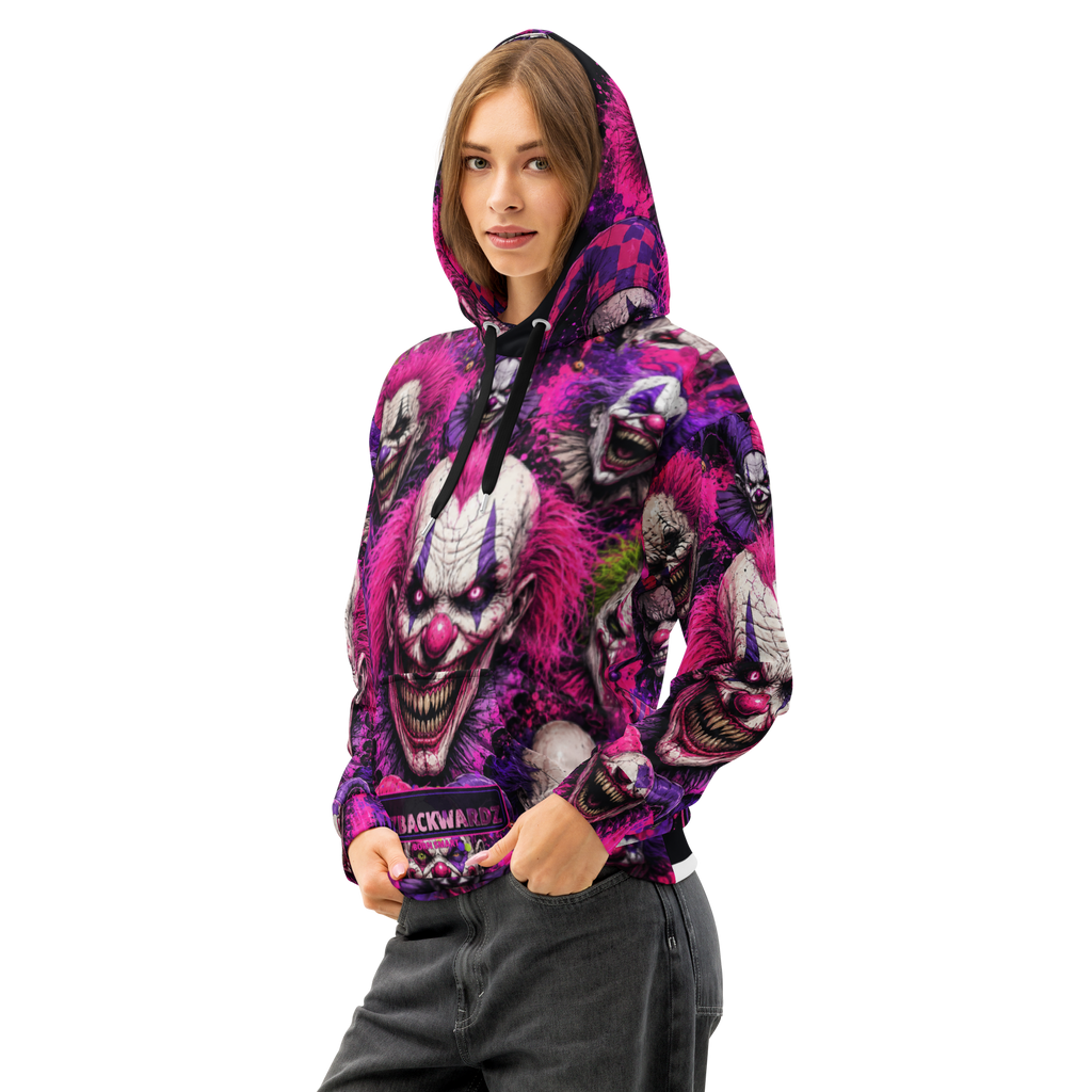 The "Born Smart" Clown Hoodie
