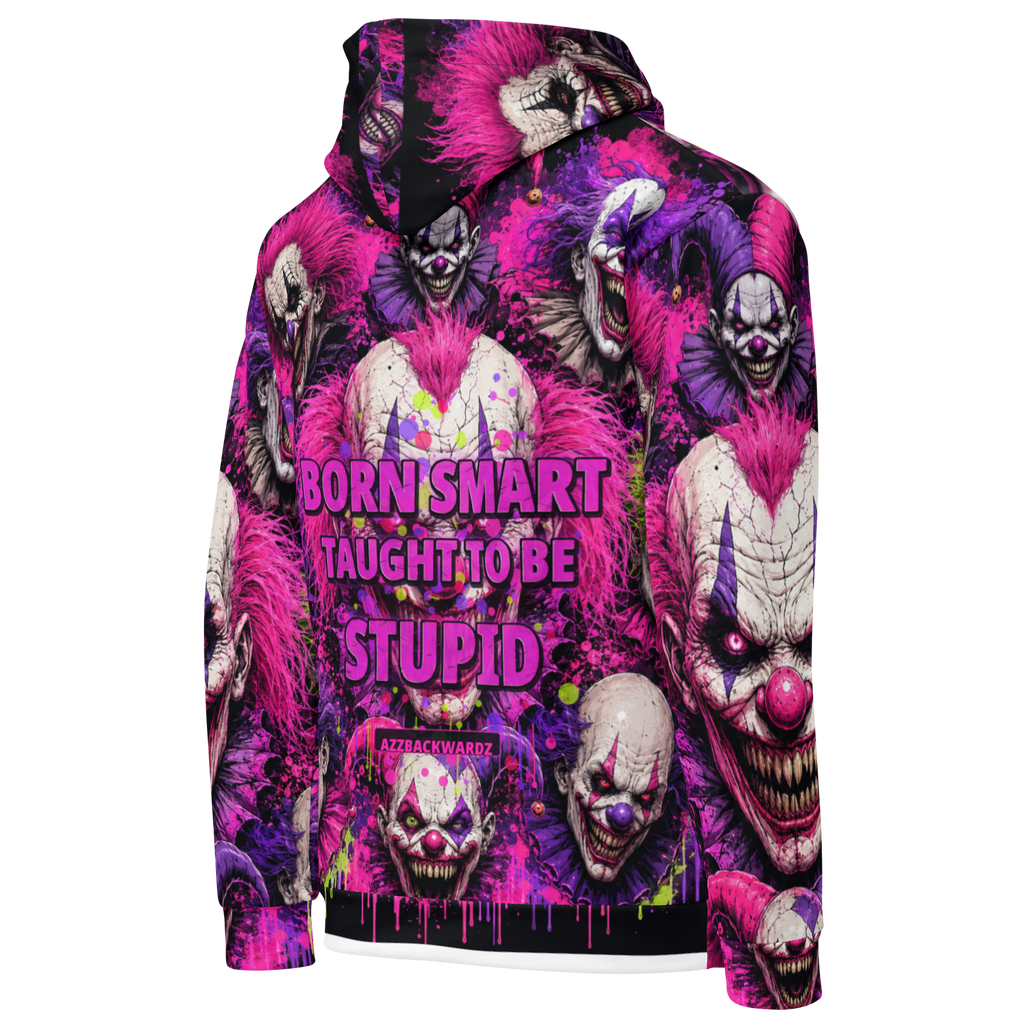 The "Born Smart" Clown Hoodie